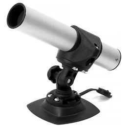 Держатель спиннинга сквозной на баллон быстросъемный, алюминий (030625T)